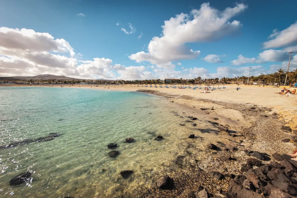 La playa